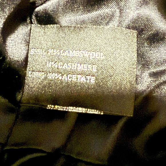 George Simonton Lambswool Cashmere Magenta Coat - Picture 7 of 10